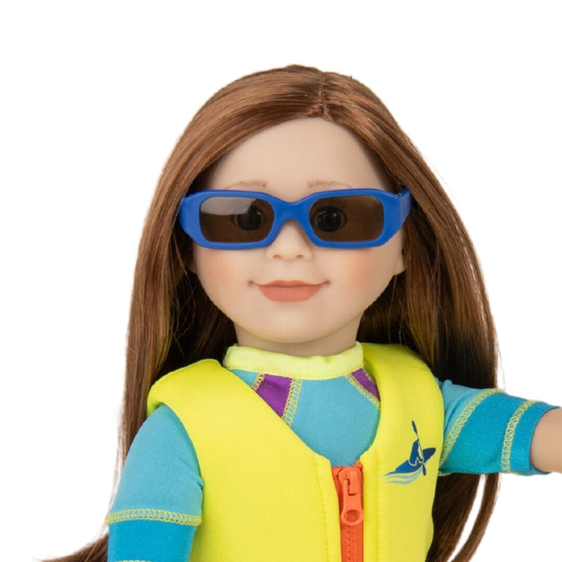 Blue sunglasses fit all 18 inch dolls