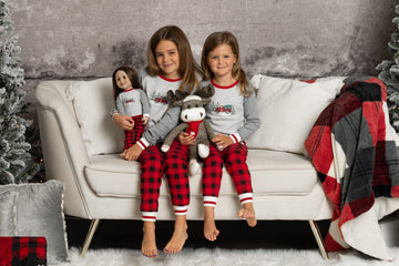 Festive Farm Truck Matching Family PJs