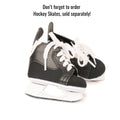 Hockey skates for 18-inch dolls. Great for boy dolls and girls dolls.