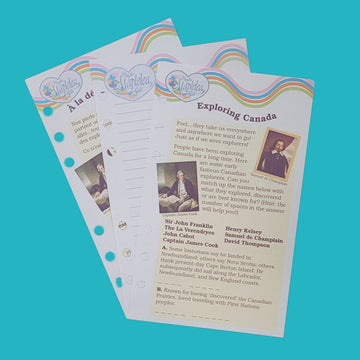 XKM15 Rainbow Runners JOURNAL PAGES