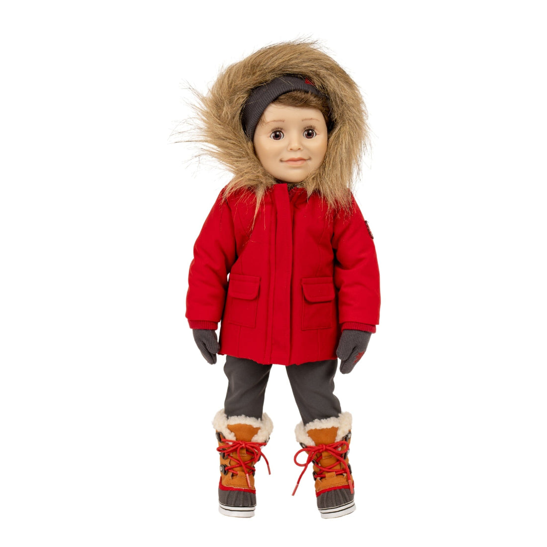 KM171 Far North Parka on Maplelea 18-inch boy doll