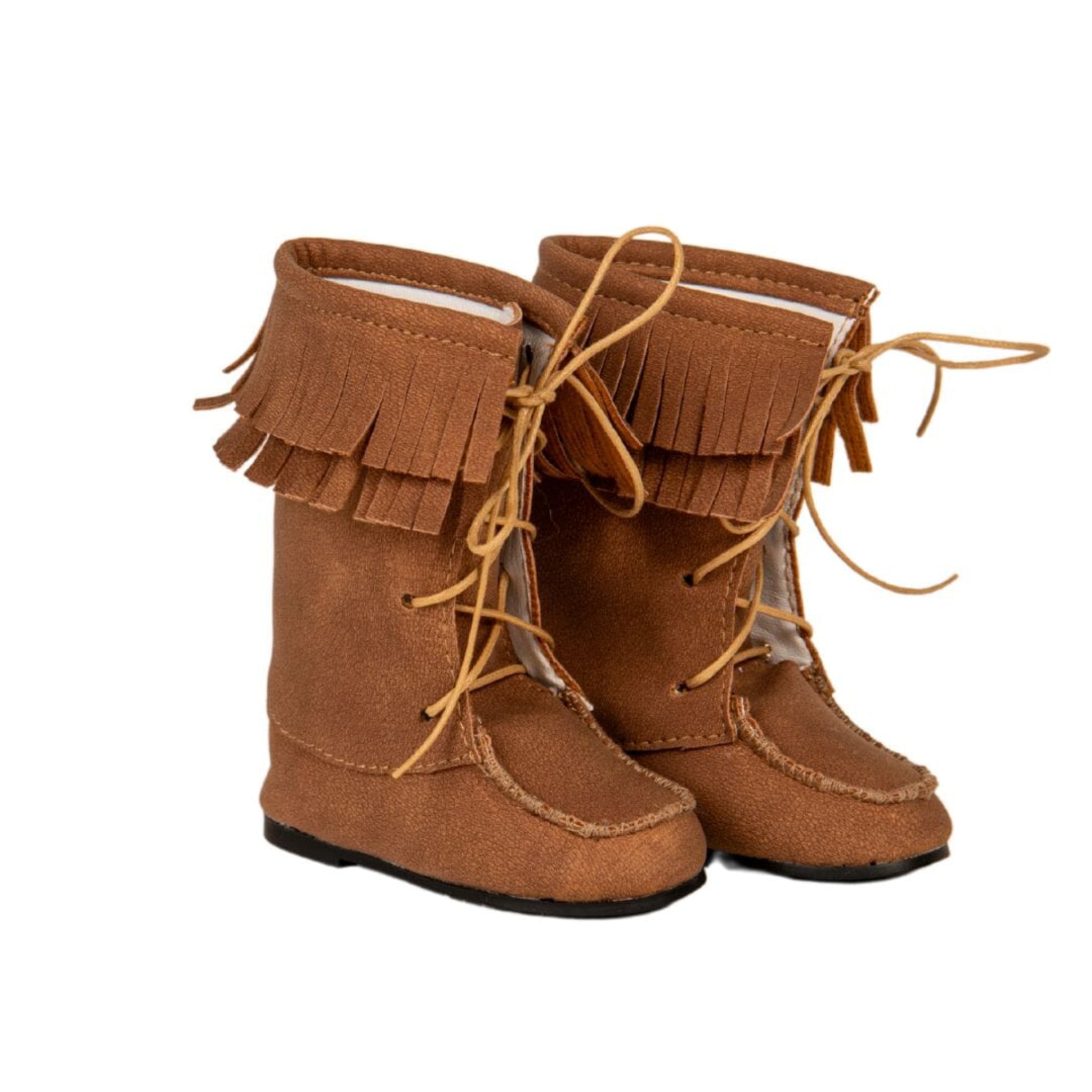 Buckskin Boots for 18-inch Dolls