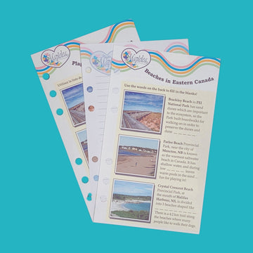 XKA32 PAGES DE JOURNAL Positivement paisibles