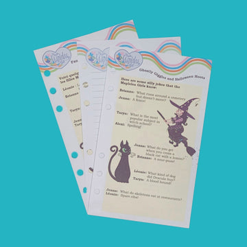 XKM41 Wizardly Witch Costume Set JOURNAL PAGES
