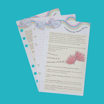 XKA32 PAGES DE JOURNAL Positivement paisibles