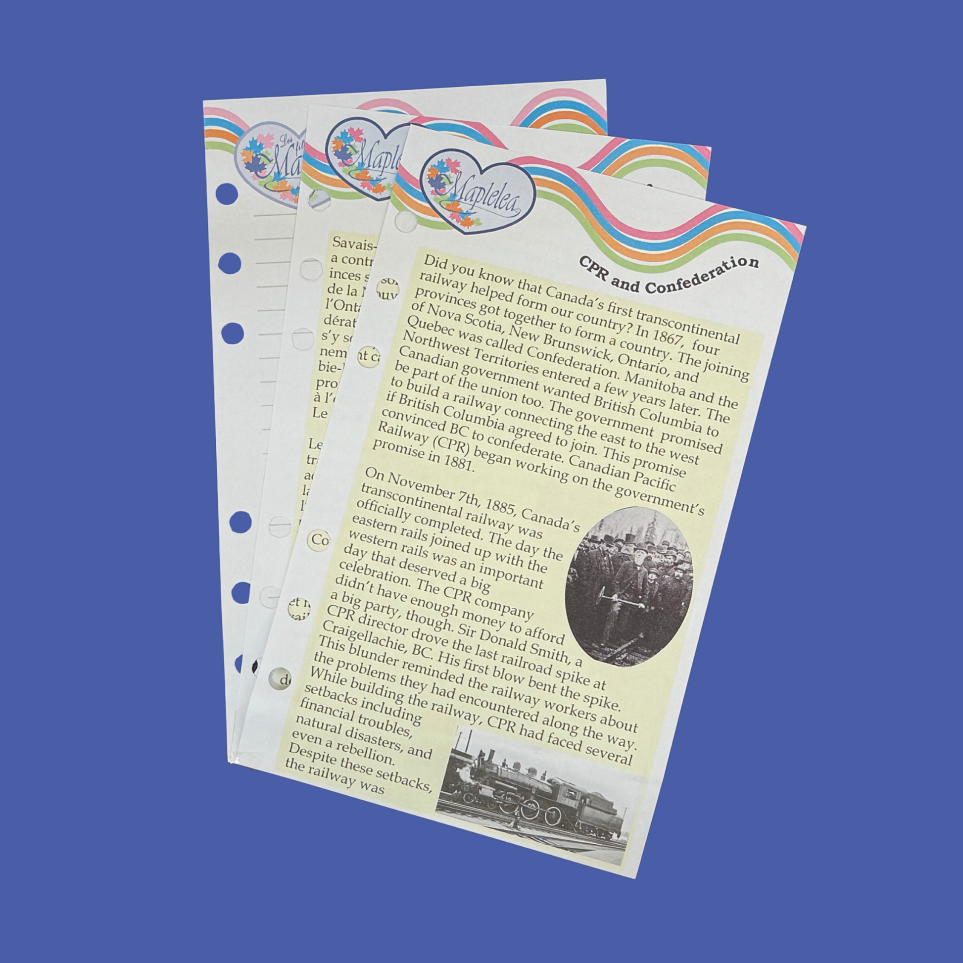 cet to celebrate journal pages