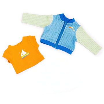 XKJ44 Dory Days - Jacket & Shirt 18 inch Dolls