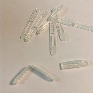 XK133AA - Bag of 100 Clear Hair Clips