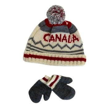 XKM96 - Canada Hat and Mitts for 18-Inch Dolls