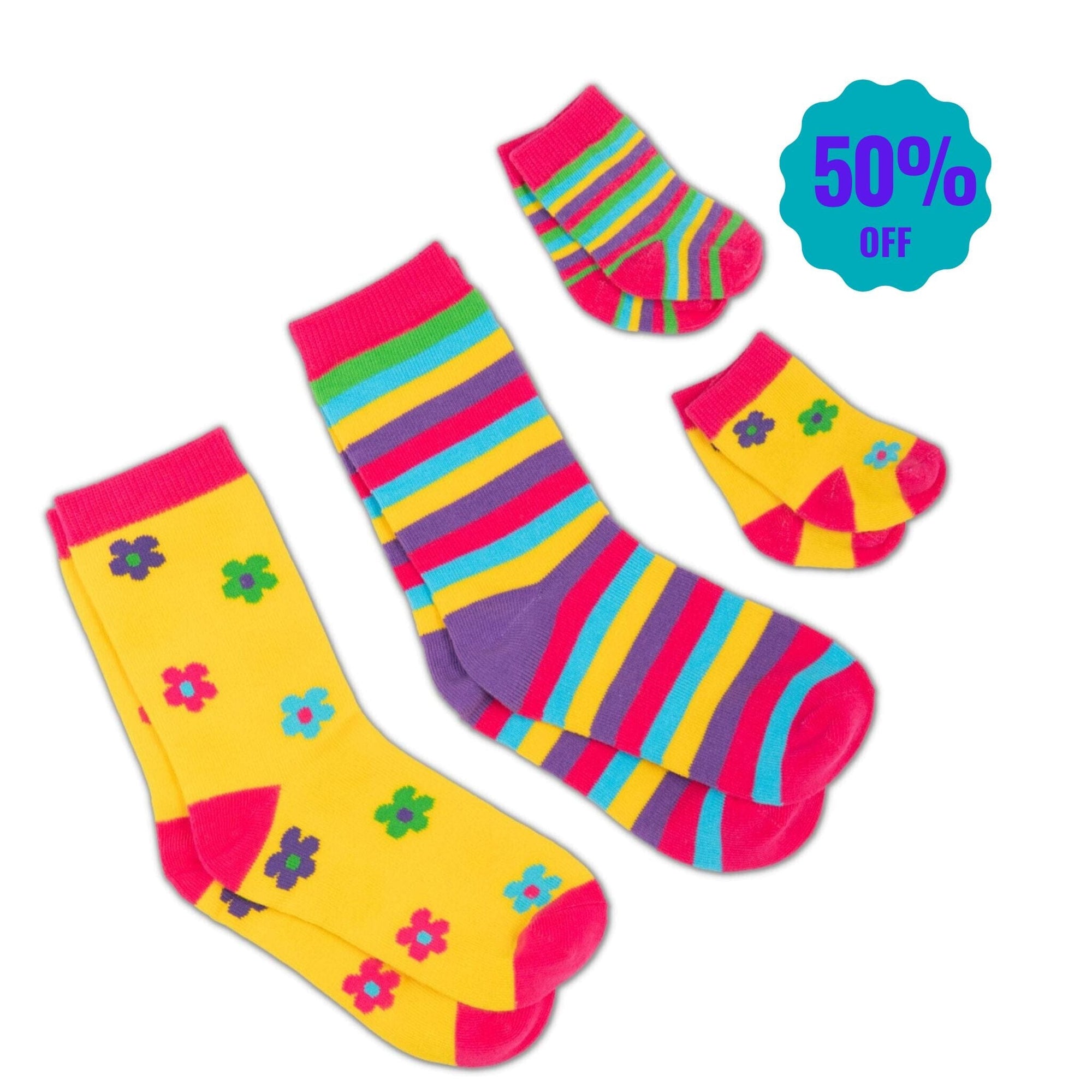 Saltspring Socks Set for Girls and Dolls