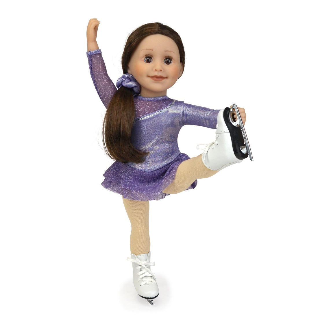 figure skating outfit for 18 inch dolls like Maplelea, American Girl, our Generation, My Life As.