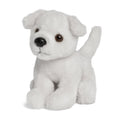 Nanuq white plush Inuit dog puppy comes with personalized collar. Great plush pet for all 18 inch dolls.