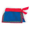 Ukrainian Dance outfit traditional blue apron with red sash belt fits all 18 inch dolls.