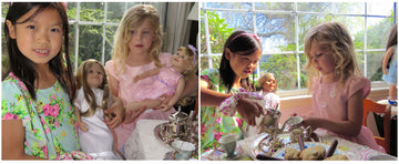 A Two Family Tea Party for Mother's Day : A Photo Story