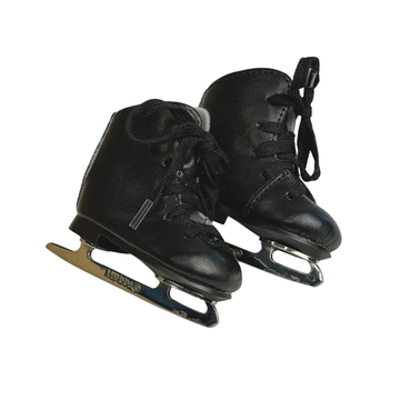 Great Skates – Black Figure Skates for 18-inch Dolls