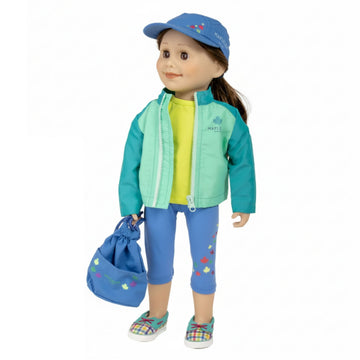 Promenade dans la nature - Tenue veste Camp Maplelea pour poupées de 46 cm