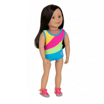 Jump in the Lake Swimsuit - Camp Maplelea Outfit for 18-inch Dolls