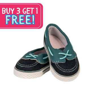 Sail Away: Camp Maplelea Deck Shoes for 18-Inch Dolls