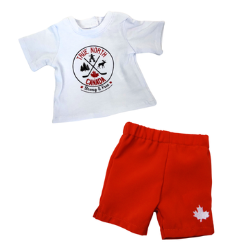 XKM176 Truly Canadian T-shirt and Shorts