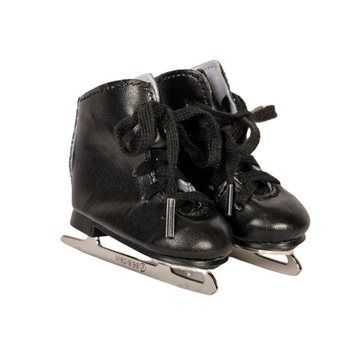 Great Skates – Black Figure Skates for 18-inch Dolls