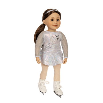 Set the Record Skate! Figure Skating Outfit for 18-inch Dolls