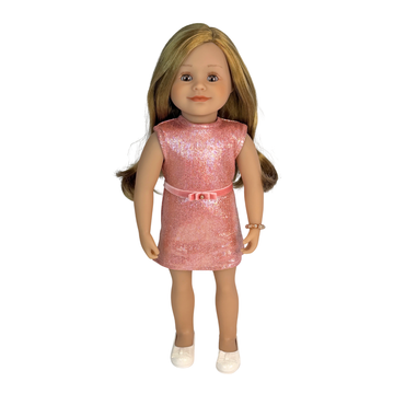 Léonie (Undressed) with Château Chanson Dress Set and Mica Shimmery Shoes - Limited Quantities Available
