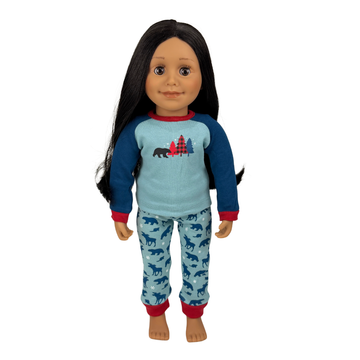 2017 Alexi (Undressed) with Blue Spruce PJs - Limited Quantities Available - 18" Inch Doll