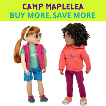 Pagaie Ton Canot - Ensemble de Tenues Camp Maplelea pour Poupées de 45 cm