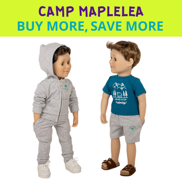 Explore More - Camp Maplelea Outfit Set for 18-inch Dolls
