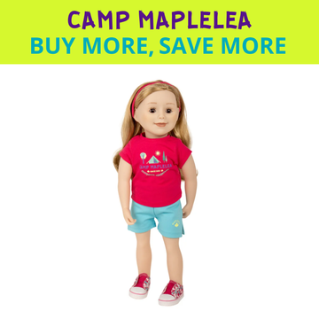 Aventures en plein air - Ensemble de Camp Maplelea pour poupées de 45 cm