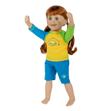 Keep on Kayaking Swimwear - Camp Maplelea Outfit for 18-inch Dolls