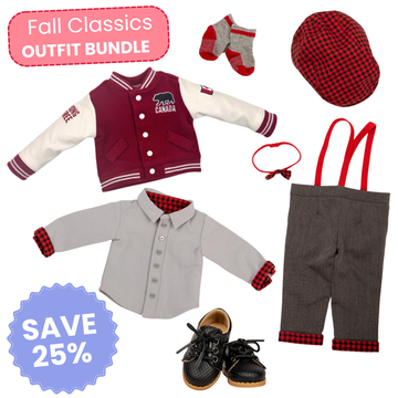 Fall Classics Outfit Bundle for 18-Inch Dolls