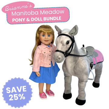 Brianne's Manitoba Meadow Pony & Doll Bundle - Limited Quanties Available