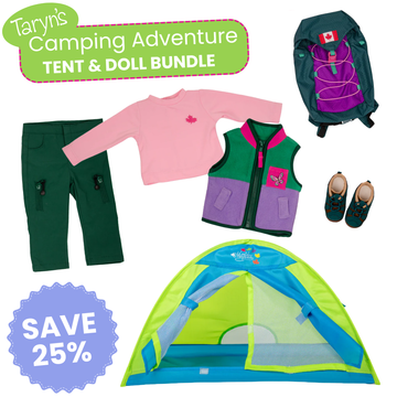 Taryn's Camping Adventure Tent & Doll Bundle