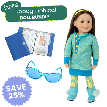 Taryn's Topographical Doll Bundle - Limited Quantities Available