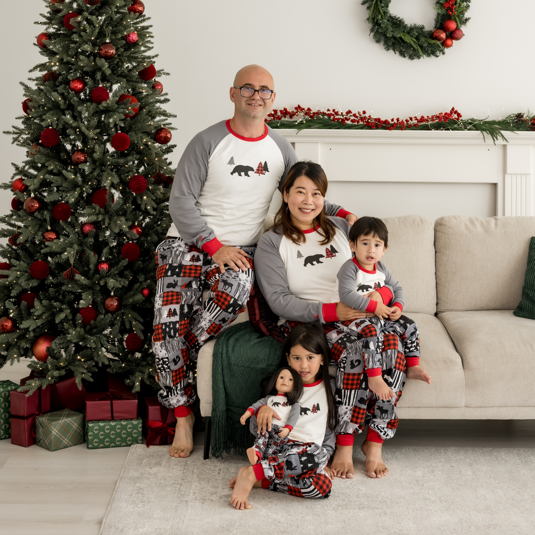 Woodland Wildlife Matching Family PJs