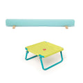 balance beam and trampoline for 18 inch dolls gymnastics