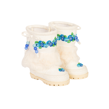 Boreal Blueberry Boots for 18-inch Dolls