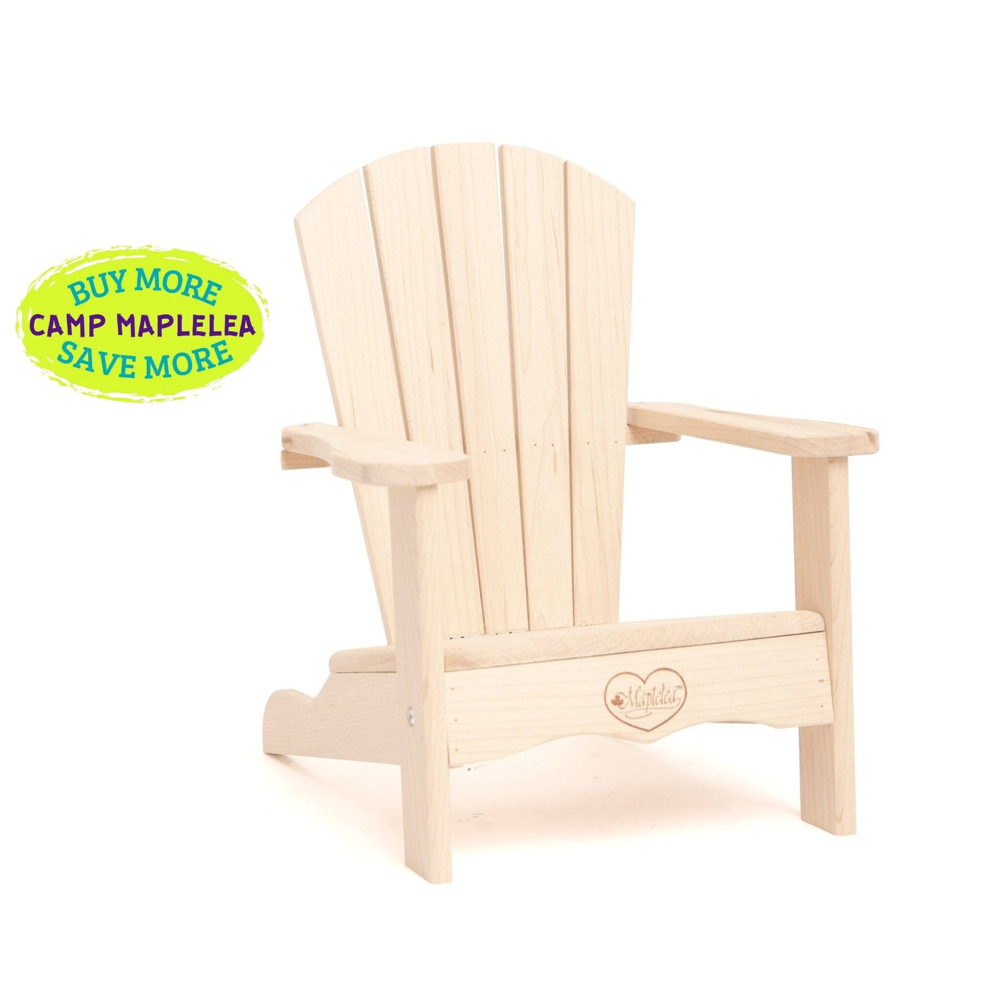 Maplelea Muskoka wood chair for 18-inch dolls Canada