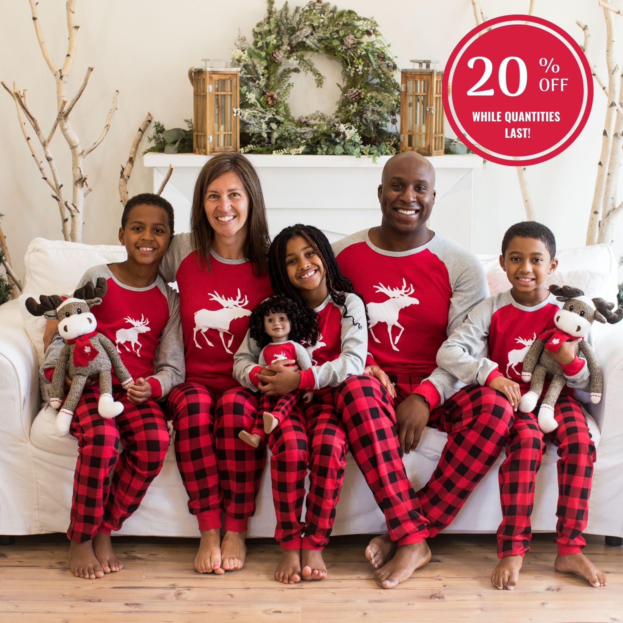 Canadian Moose Matching Family PJs