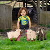 The Empress, Kam and Loops - Plush Goat, Sheep