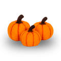 felt pumpkins for dolls, 18 inch doll accessories, 18 inch doll fall accessories, Maplelea doll accessories, doll pumpkins, miniature felt pumpkins, fall doll accessories, Thanksgiving doll accessories,