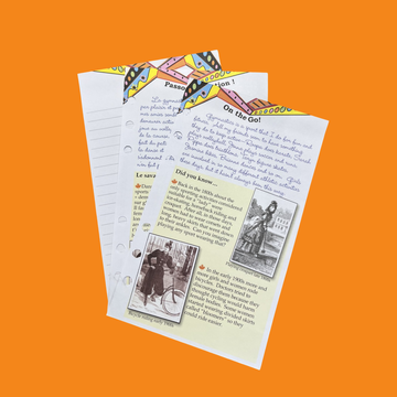 Modèle XKA PAGES DE JOURNAL