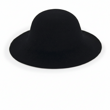 Stargazer Black Wide-Brim Hat for 18-inch Dolls