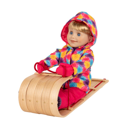 Wooden Toboggan