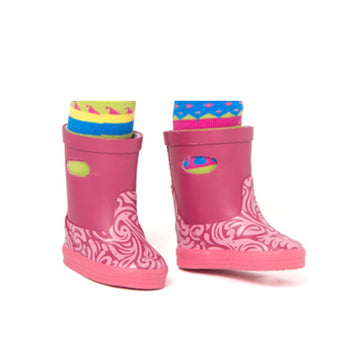 XKC1 - Pink Boots for 18-inch Dolls
