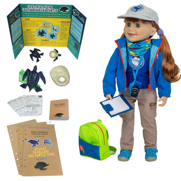 Jenna's Sea Turtle Expedition Set for 18-inch Dolls