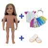 Leonie Doll, Unicorn Outfit, Sandals