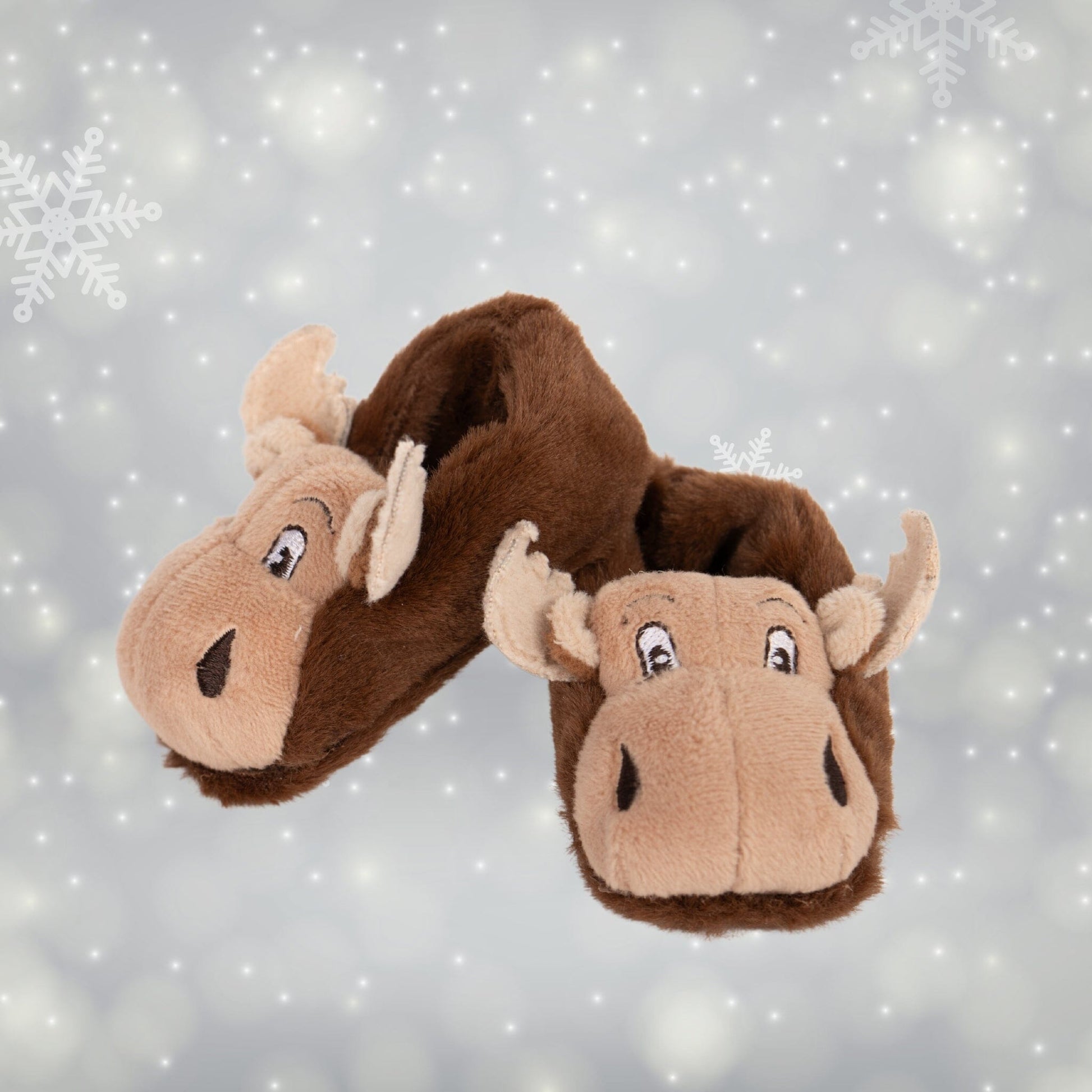 KM132 Doll slippers plush moose slippers for 18" dolls 