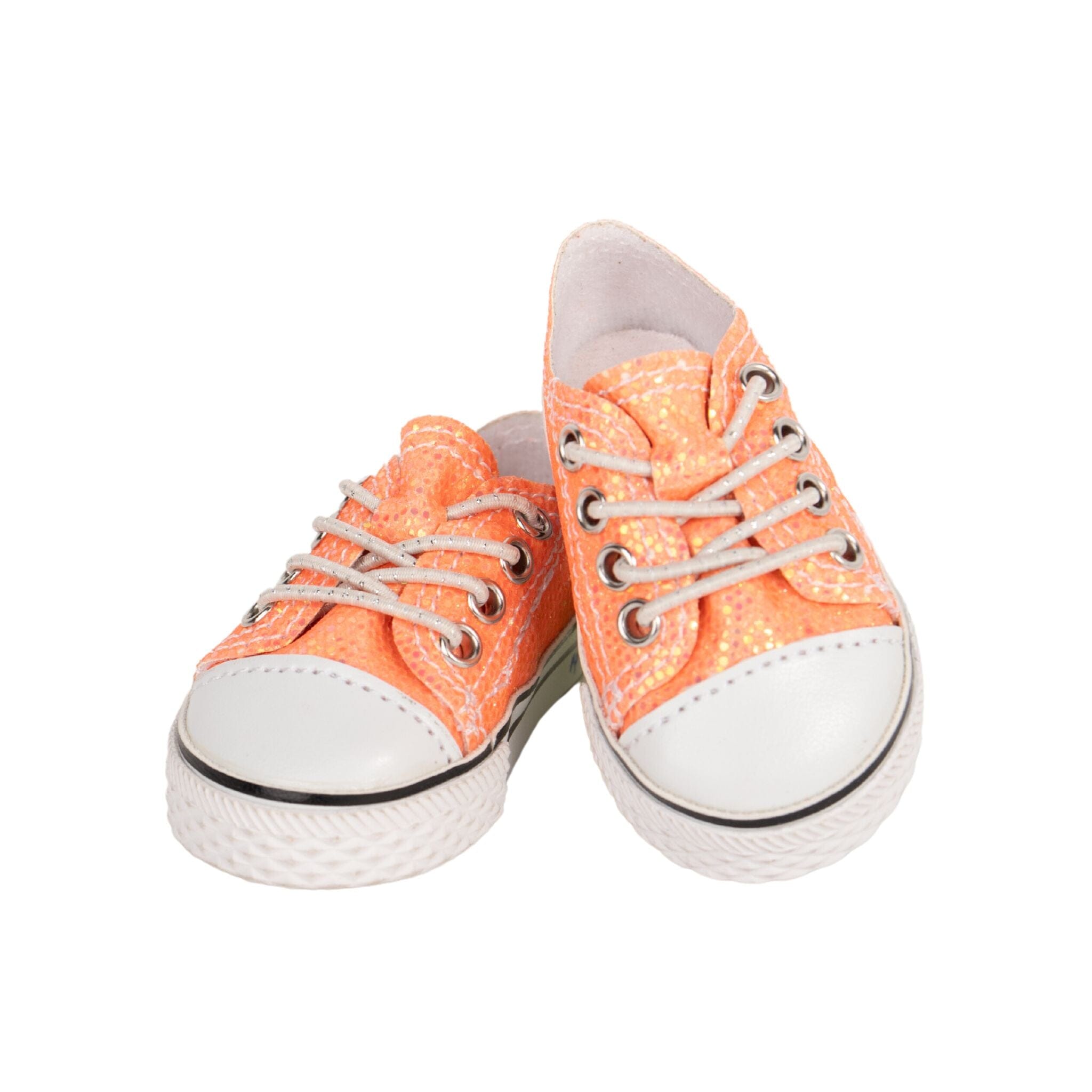 Peachy Keen Runners for 18-inch dolls.  Footwear made for Maplelea dolls but fit all dolls.